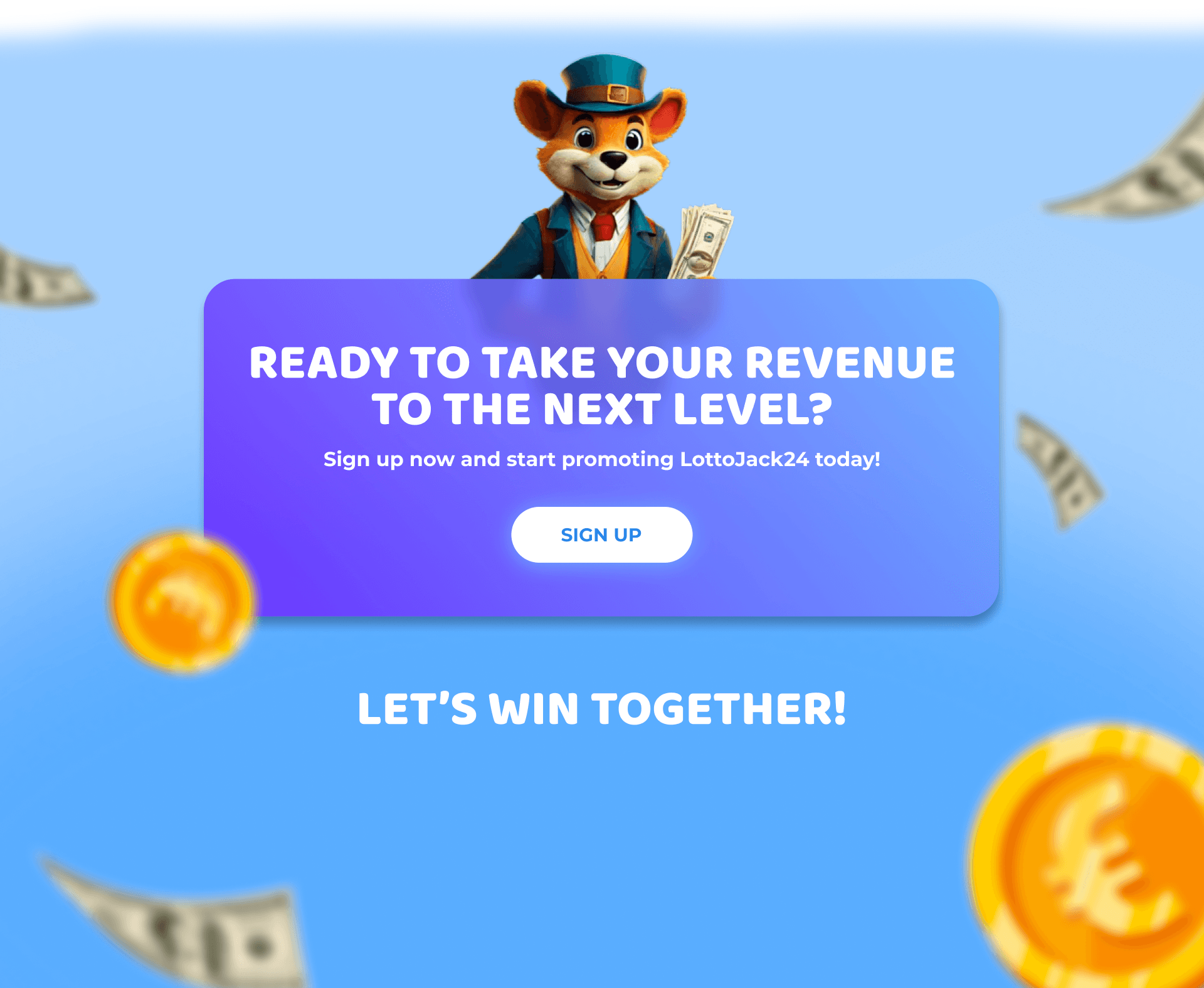 banner for promotion
